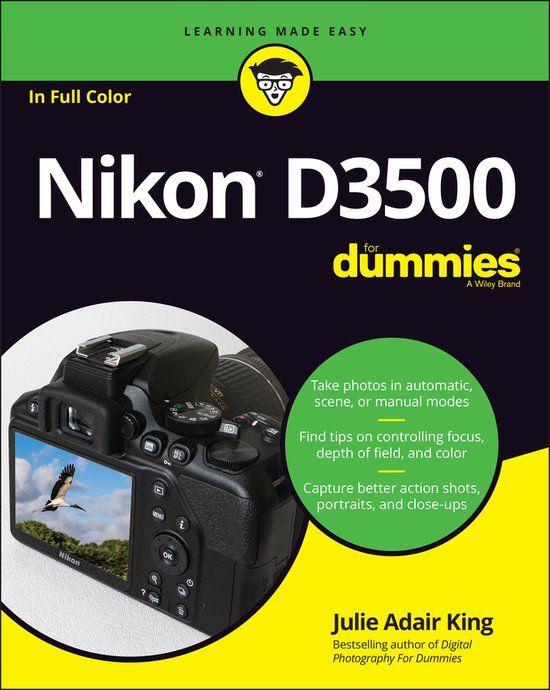 Nikon D3500 For Dummies - cover
