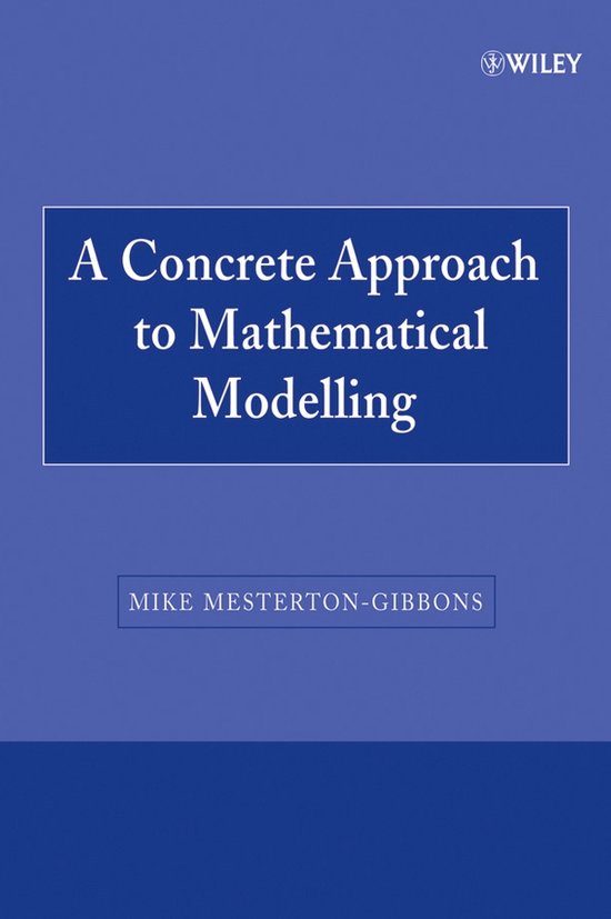 Foto: A concrete approach to mathematical modelling