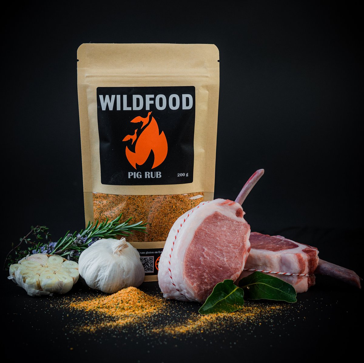 Goedkoopste WildFood - Dry BBQ Rub - PIG -Barbecue rub - Kruiden & Specerijen