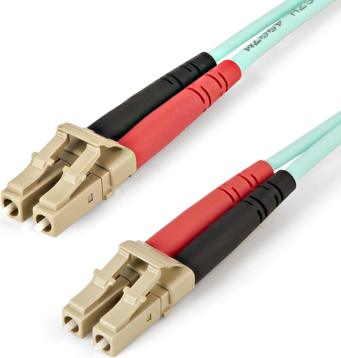 StarTech.com Aqua OM4 Duplex Multimode Fiber - 16 ft / 5m