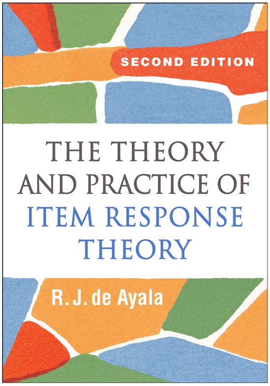 The Theory and Practice of Item Response Theory, Second Edit ... - cover