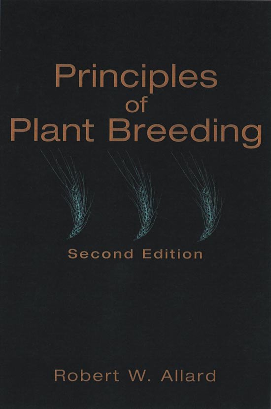 Principles of Plant Breeding, Robert W. Allard 9780471023098 Boeken