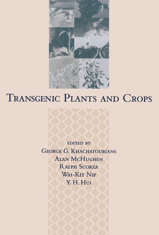 Transgenic Plants and Crops - cover