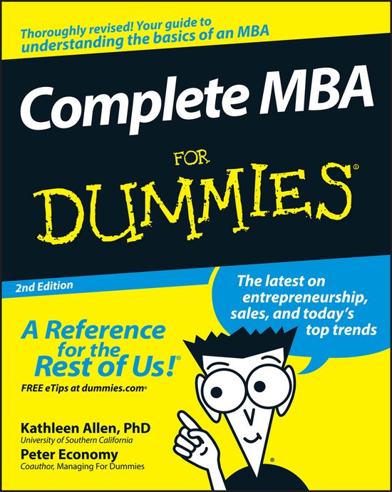 Complete MBA For Dummies 2nd
