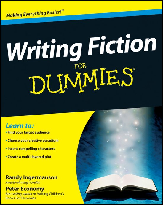 Writing Fiction For Dummies - cover