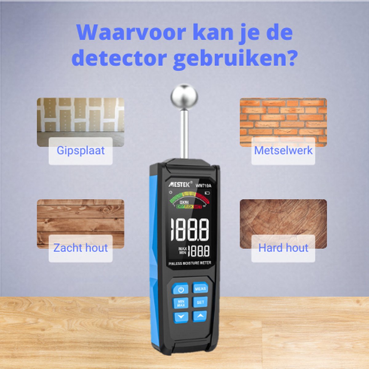 Vochtmeter huren? Altijd beschikbaar bij de Vochtmeter huren? Altijd beschikbaar bij de