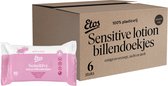 Bol.com Etos Plasticvrije Billendoekjes - Baby - Sensitive - Vegan - 480 (6x80) stuks aanbieding