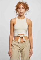 Urban Classics - Cropped Knot Crop top - XXL - Beige