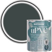 Rust-Oleum Zwart Zijdeglans Verf voor PVC - Zwart Zand 750 ml