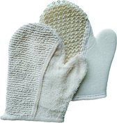 3BMT Scrub Handschoenen - Gezicht - beste Gezichtsreiniging - Set van 2