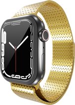 Acier, bracelet milanais Smartwatch - Convient au bracelet en maille métallique de luxe Apple Watch - or - Strap-it Watchband / Wristband / Bracelet - Taille: 38 - 40 - 41mm