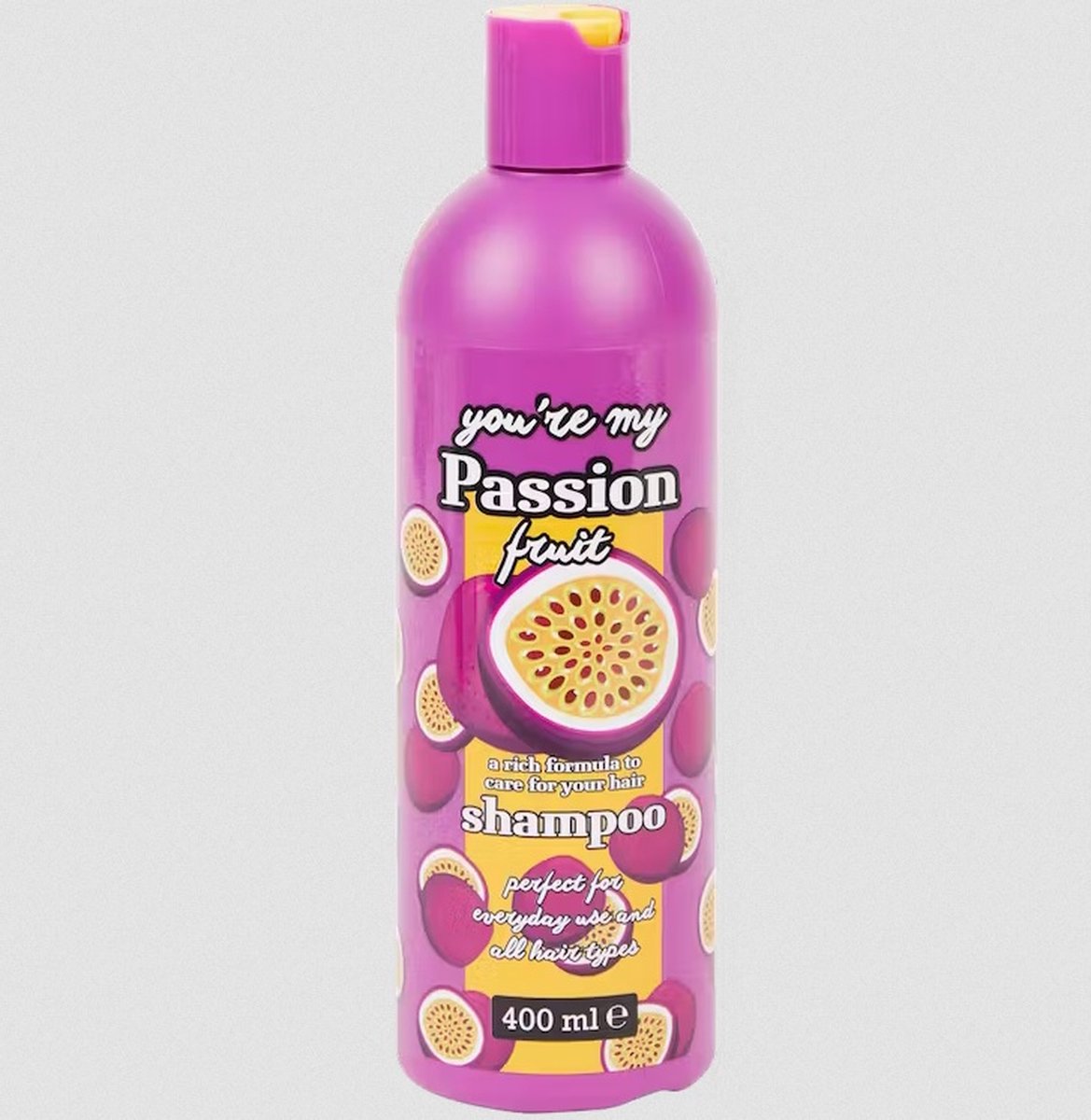 You're My Passion Fruit shampoo 400 ml - Passievrucht shampoo - Voor alledaags gebruik - Passionfruit - Vegan