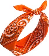 Bandana Rain Drop Oranje 54 x 54 cm