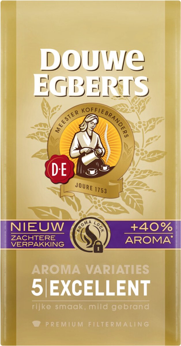 Jacobs Douwe Egberts BE Douwe Egberts Excellent Filterkoffie thumbnail 6