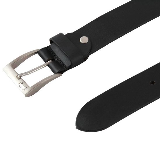 Bol Com Ven Tomy Leren Riem Extra Lang Dames Heren Zwart Riemmaat 140