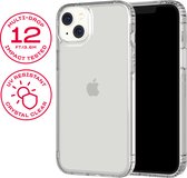 Tech21 Evo Clear - iPhone 14 Plus hoesje - Schokbestendig telefoonhoesje - Transparant - 3,6 meter valbestendig
