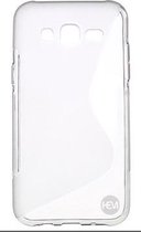 Transparante Siliconen Gel TPU / Back Cover / hoesje Huawei Y7 2017 Prime