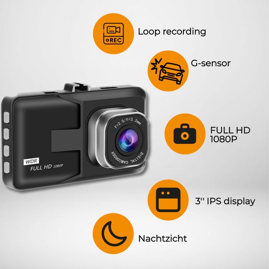 Camigoo D1 Pro - Dual Dashcam 4K & Full HD | Webwinkel