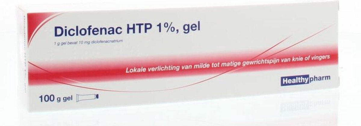 Goedkoopste Healthypharm Diclofenac HTP 1 Gel - 1 x 100 gram
