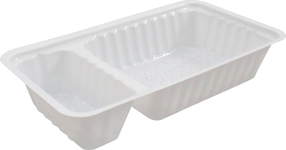 Goedkoopste Bak - PS - A23 A7 - 170x95x33mm - wit - 250 stuks