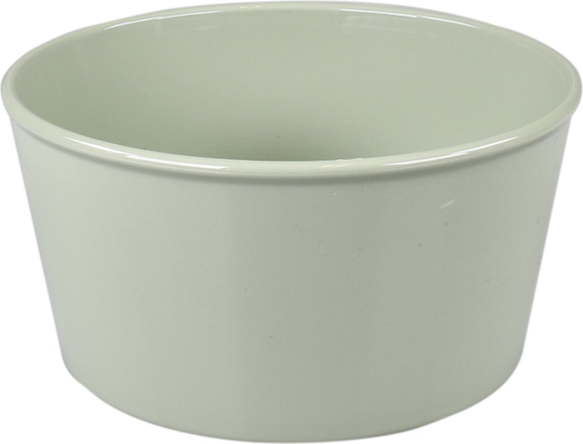 Ornamin Schaal - reusable - onbreekbaar - sAN - rond - 600ml - 70mm - ∅140mm - oudgroen - 10 stuks