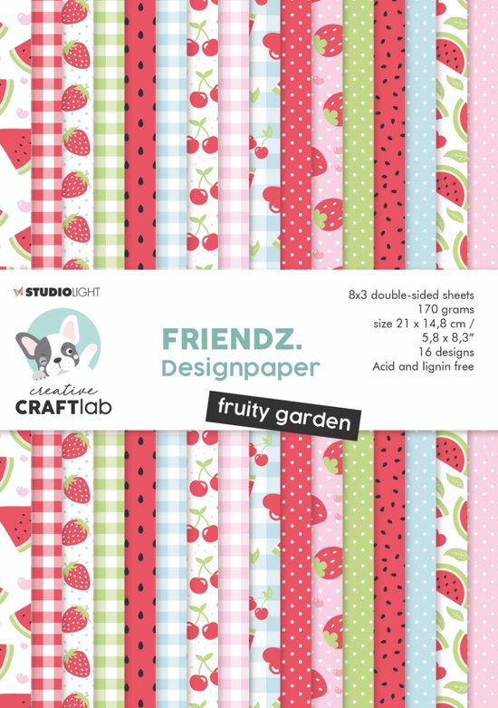 Foto: Paperpad fruity garden friendz nr 81