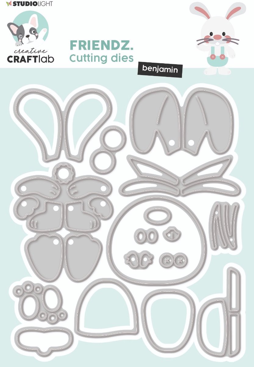 Creative Craftlab Friendz Snijmallen Benjamin