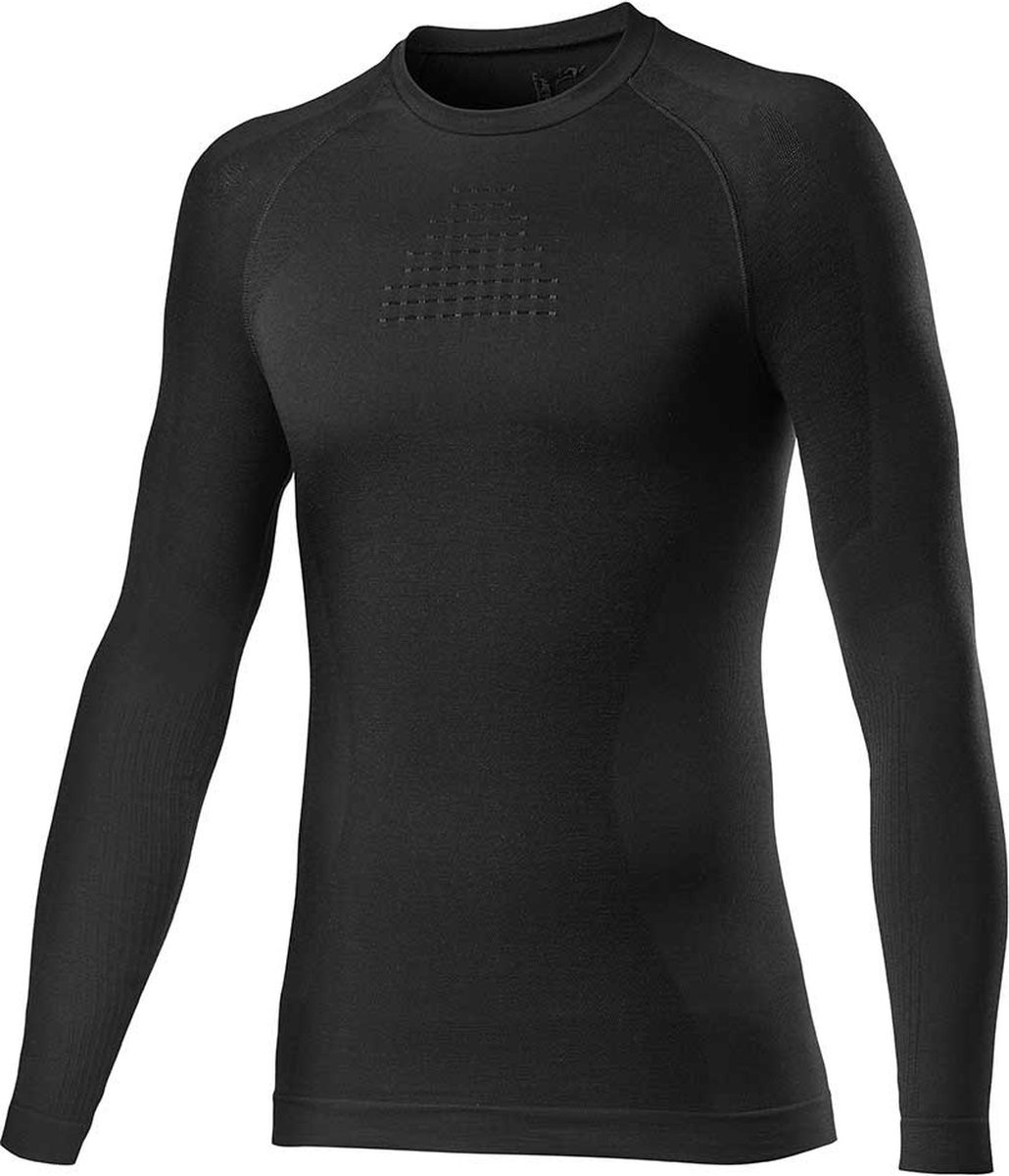 Castelli Core Seamless Lange Mouwen Basislaag Zwart S-M Man