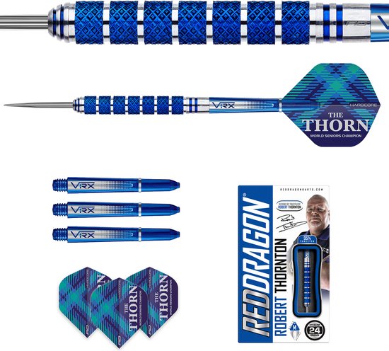 Red Dragon Robert Thornton Seniors World Champion Cobalt SE 95% - Dartpijlen van Red Dragon — afbeelding 3