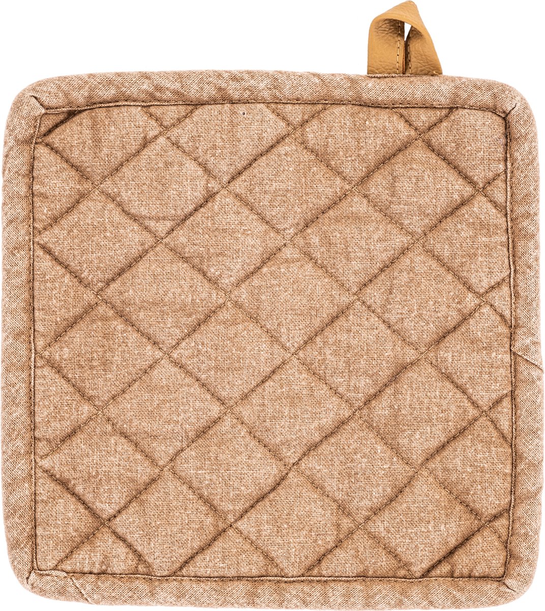 Pannenlap MYRNA 20x20cm - set/2, indian tan