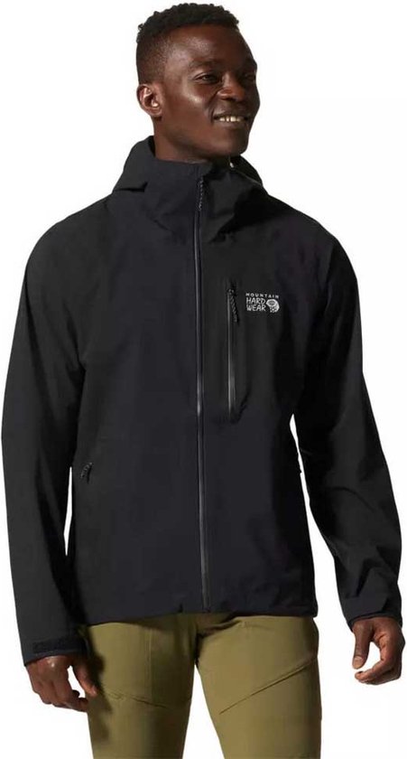 Mountain Hardwear Stretch Ozonic Jacket - Regenjas - Heren Black M