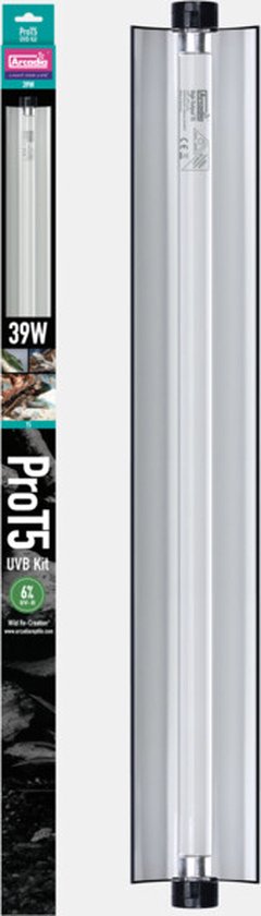 Kit Pro T5 UVB, Lampe UV 12% - 39W (90cm)