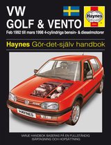 VW Golf III and Vento (1992 - 1998) Haynes Repair Manual (svenske utgava)