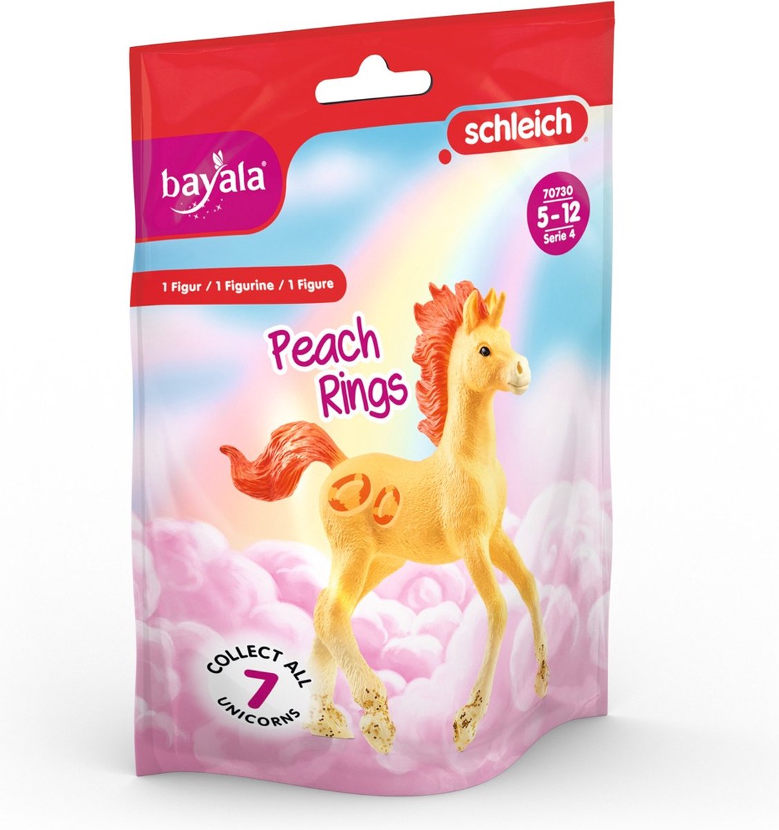 Schleich Bayala Peach Rings verzamel eenhoorn 70730