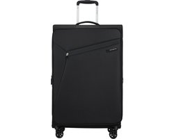 Samsonite Koffer - Litebeam Spinner 4 wiel 77cm uitbreidbaar - Black - 2.8 kg