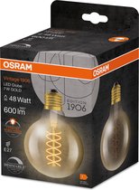 OSRAM 4058075761636 LED-lamp Energielabel F (A - G) E27 Globe 7 W = 48 W Warmwit (Ø x h) 95 mm x 95 mm 1 stuk(s)