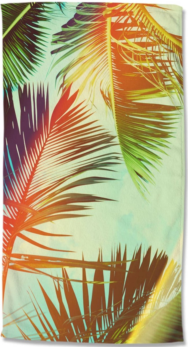 Good Morning strandlaken 100x180cm poly velours nr:10037 multi