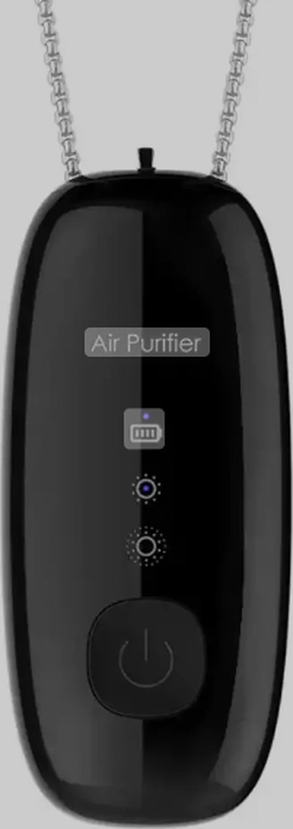 GoudenGracht Air Purifier 2023 - Luchtreiniger - Luchtreiniger met ionisator - Air Purifier draagbaar - Wit