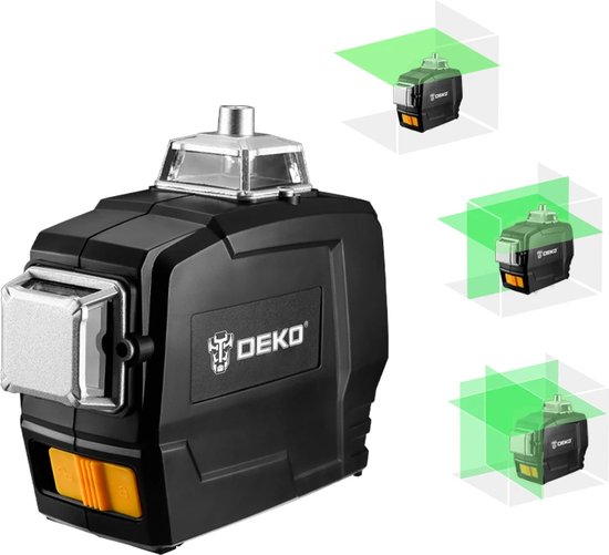 Deko - Laser à lignes croisées - Deko DKLL12PB - Série 12 lignes - Laser  Nivel 360 -... | bol
