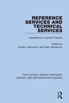 Routledge Library Editions: Library and Information Science- Reference Services and Technical Services