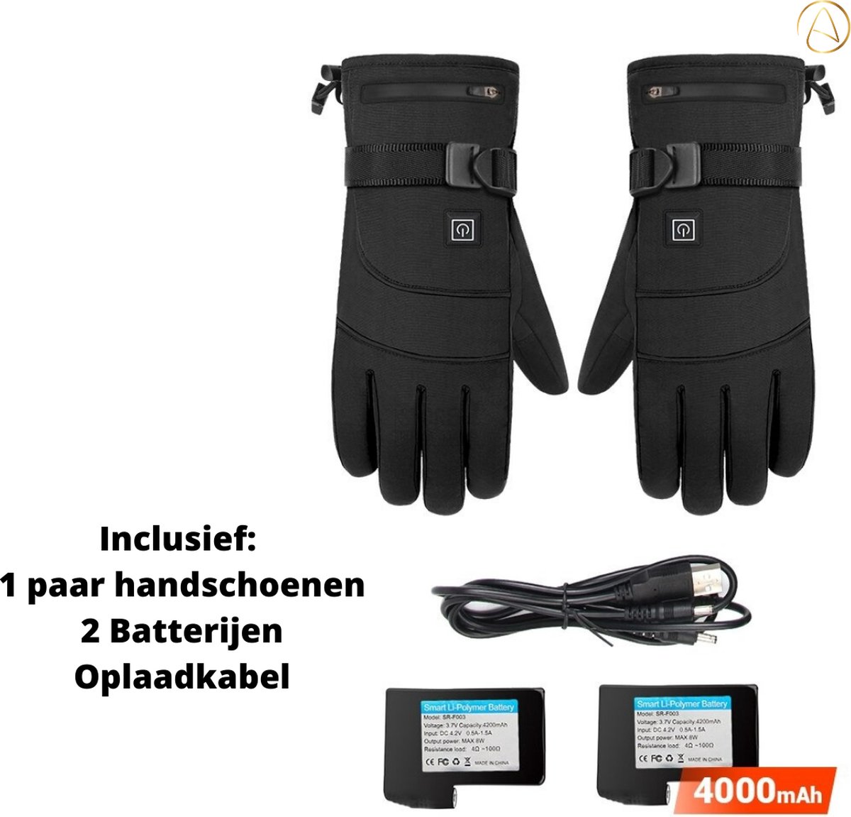 Elektrische verwarmde handschoenen verwarming wanten oplaadbare accu winter warmer motorcycle - Mode accessoires kopen? | Korting tot 50