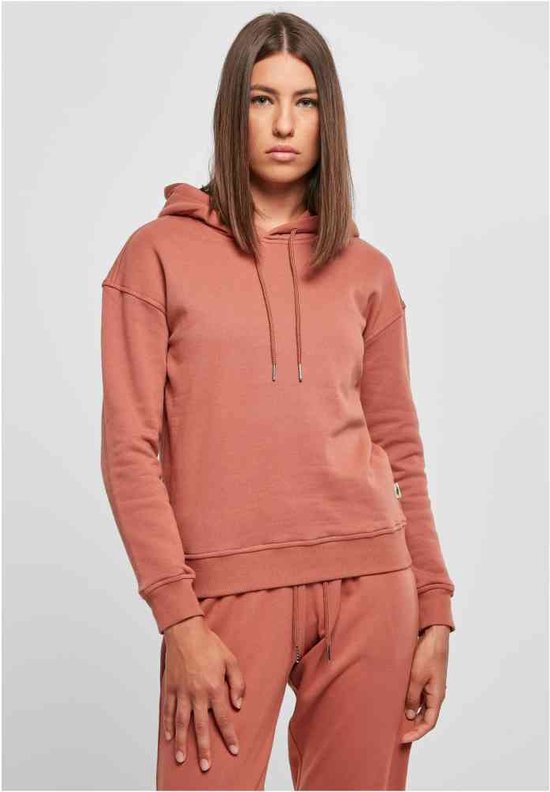 Urban Classics - Organic Hoodie/trui - M - Oranje