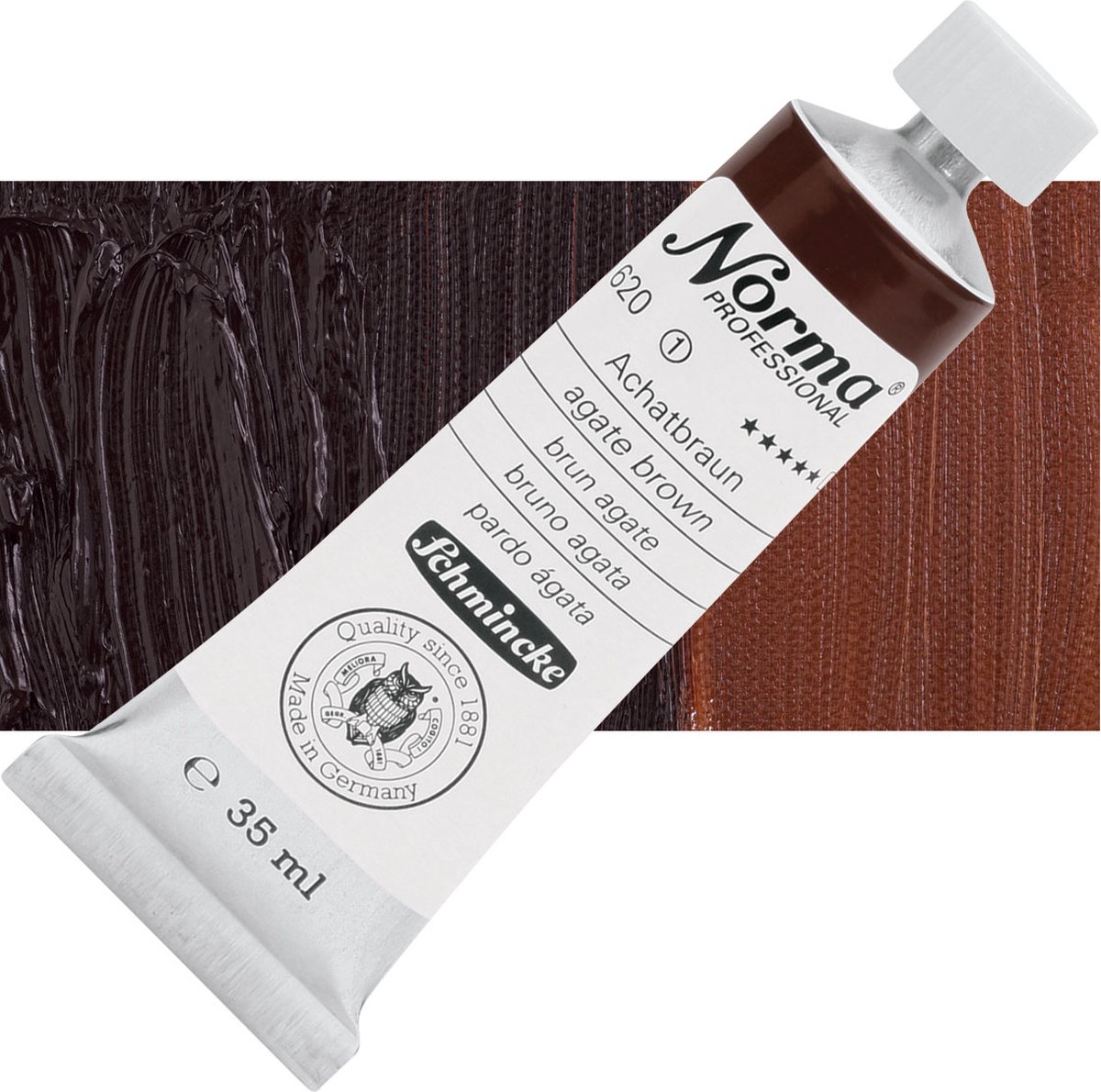 Schmincke Norma Professional Olieverf 35ml - Agate Brown (620)