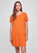 Urban Classics - Valance Tee Korte jurk - XS - Oranje