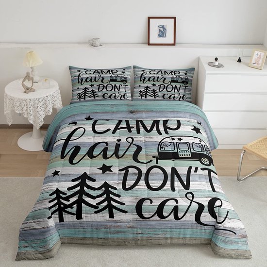 Parure de lit de style campagnard Parure de lit camping-car 135 x 200 cm  Couette de... | bol.com