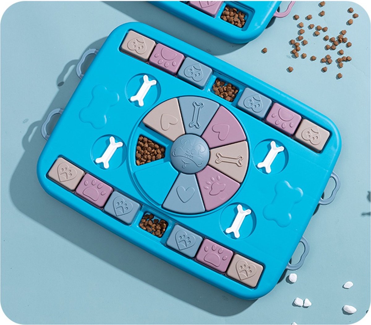 Interactief speelgoed voor honden, puzzelspeelgoed voor honden, interactief speelgoed voor voederdispenser, accessoires voor huisdieren, speelgoed voor lekkernijen, speelgoed voor levensmiddelen