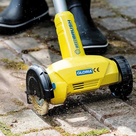 Elektrische Onkuidverwijderaar -Onkruid Verwijderen - Elektrische Voegenkrabber - Onkruidborstel - Tussen Terrasplaten Reinigen - Staaldraad Voegenborstel