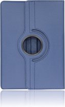 Hoesje Geschikt voor Apple iPad 2/3/4 360° Draaibare Wallet case /flipcase stand/ hardcover achterzijde/ kleur Donkerblauw