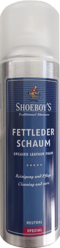 Shoeboy's Vetleder Schuim / Fettleder Schaum (Schoenonderhoud - Reiniging)