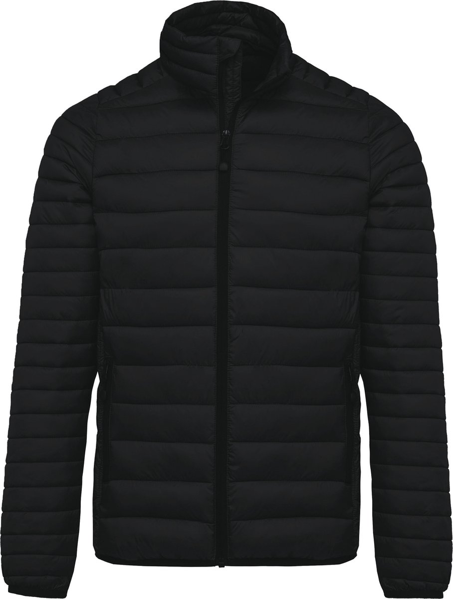 Kariban Men’ lightweight padded jacket K6120 Zwart